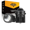 Auxbeam 2 Inch 70W Bi-LED Projector Lens Fog Light 6000K HD Lens for Toyota