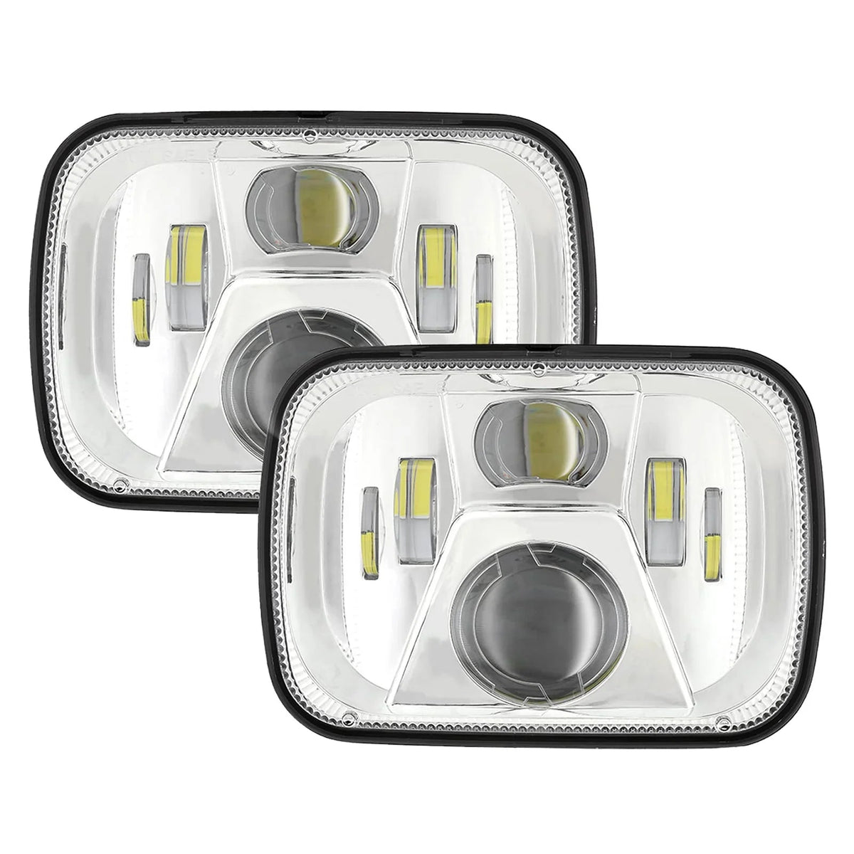Auxbeam 110W 7x6 LED light Headlights for GMC