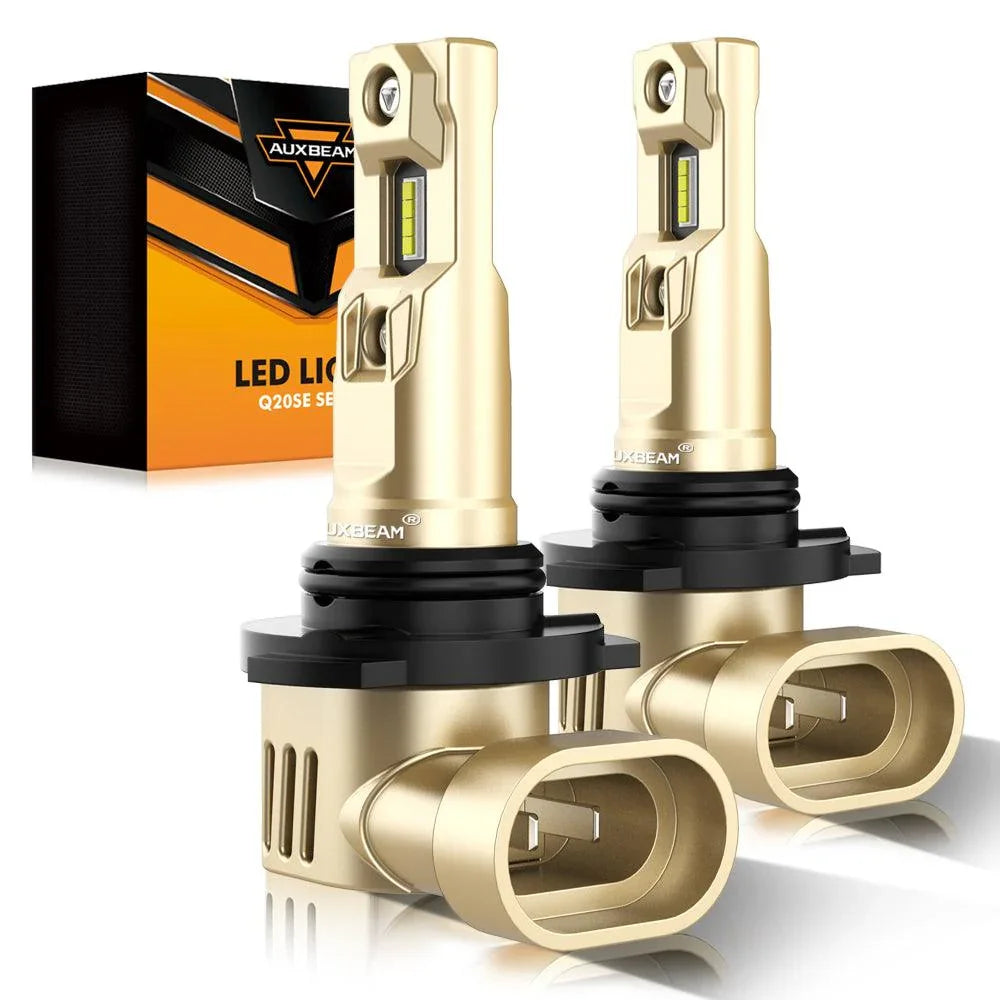 Auxbeam 9006/HB4 LED Headlight Bulbs 60W Q20-SE Series 1:1 OEM Factory Size 2