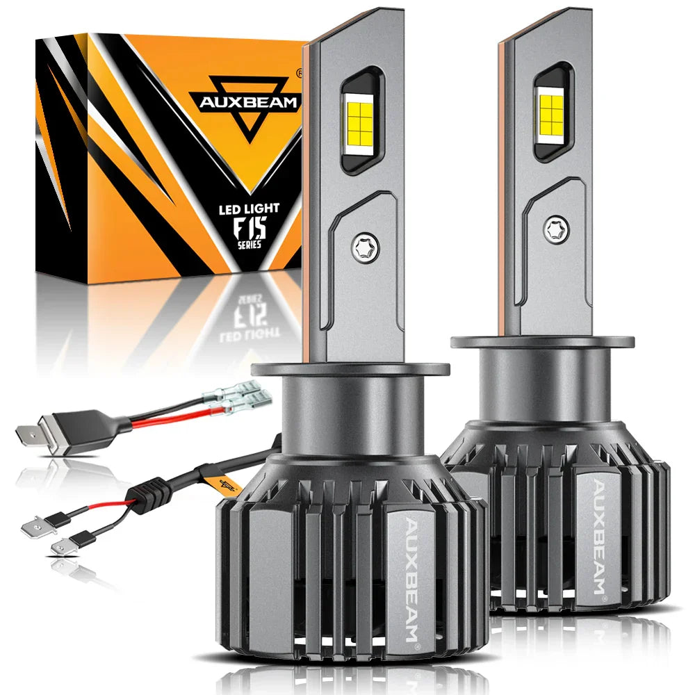 Auxbeam Smaller Size F15 Series 90W LED Headlight Bulbs