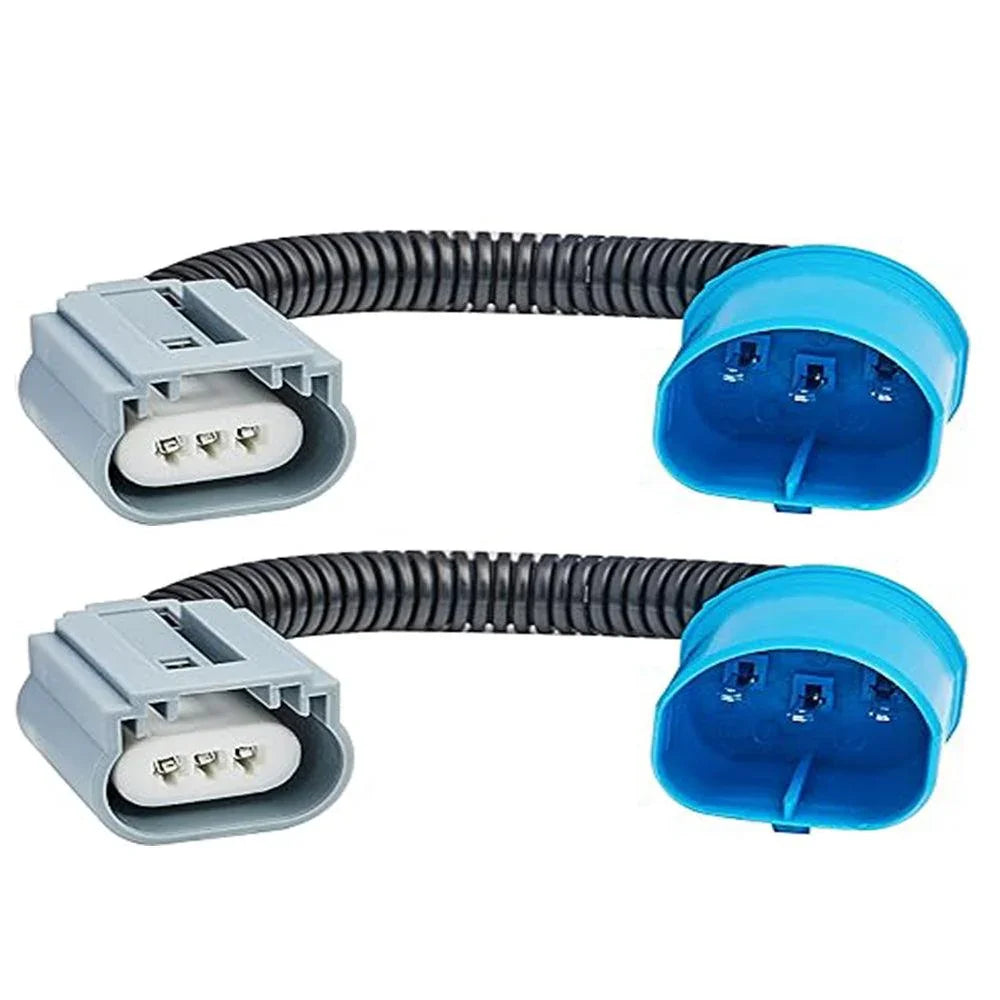 Auxbeam 9007 LED Headlight Socket Female Adapter Wiring Harness Connector