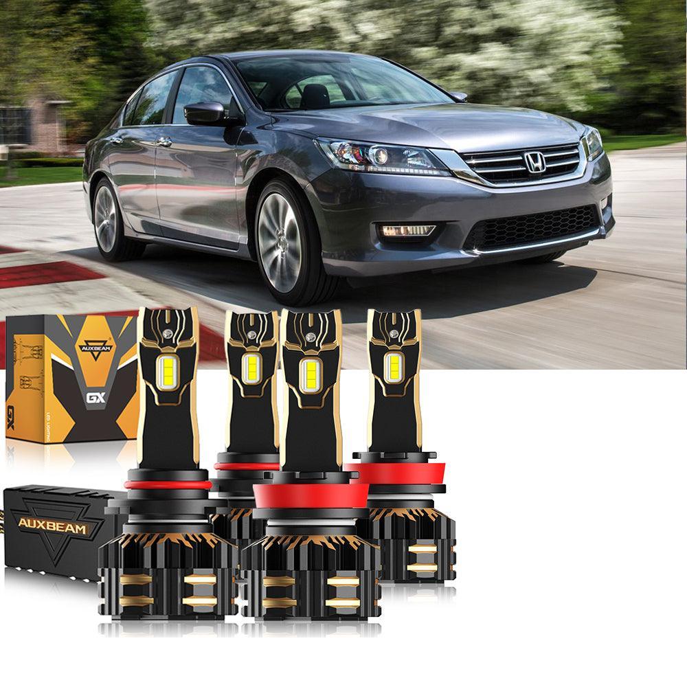 Auxbeam LED Headlight Bulbs Bundle for 2013-2015 Honda Accord 9005 H11