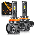 Auxbeam H11/H9/H8 LED Headlight Bulbs Q40 Series Ultra- 120W 2 Bulbs