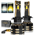 Auxbeam H7 LED Bulb Fog Lights/Low Beam Lights 110W GX Bi-Color Series High