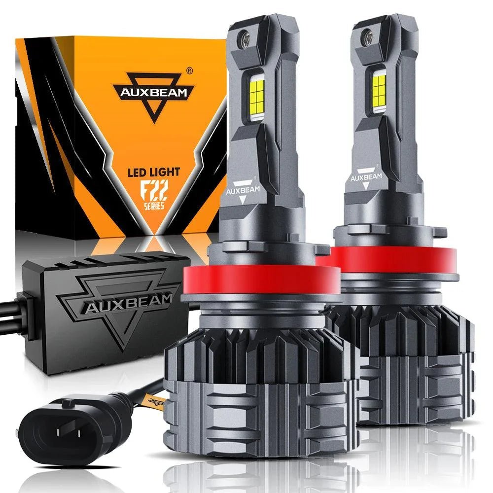 Auxbeam H11 LED Headlight Bulbs 110W F22 Series 2 Bulbs
