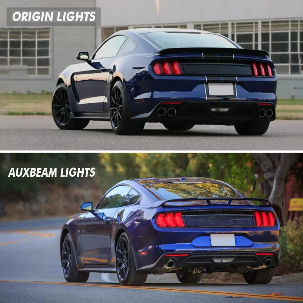 Vland LED Tail Lights Assembly for 2015-2023 Ford Mustang 6th Gen (S550)