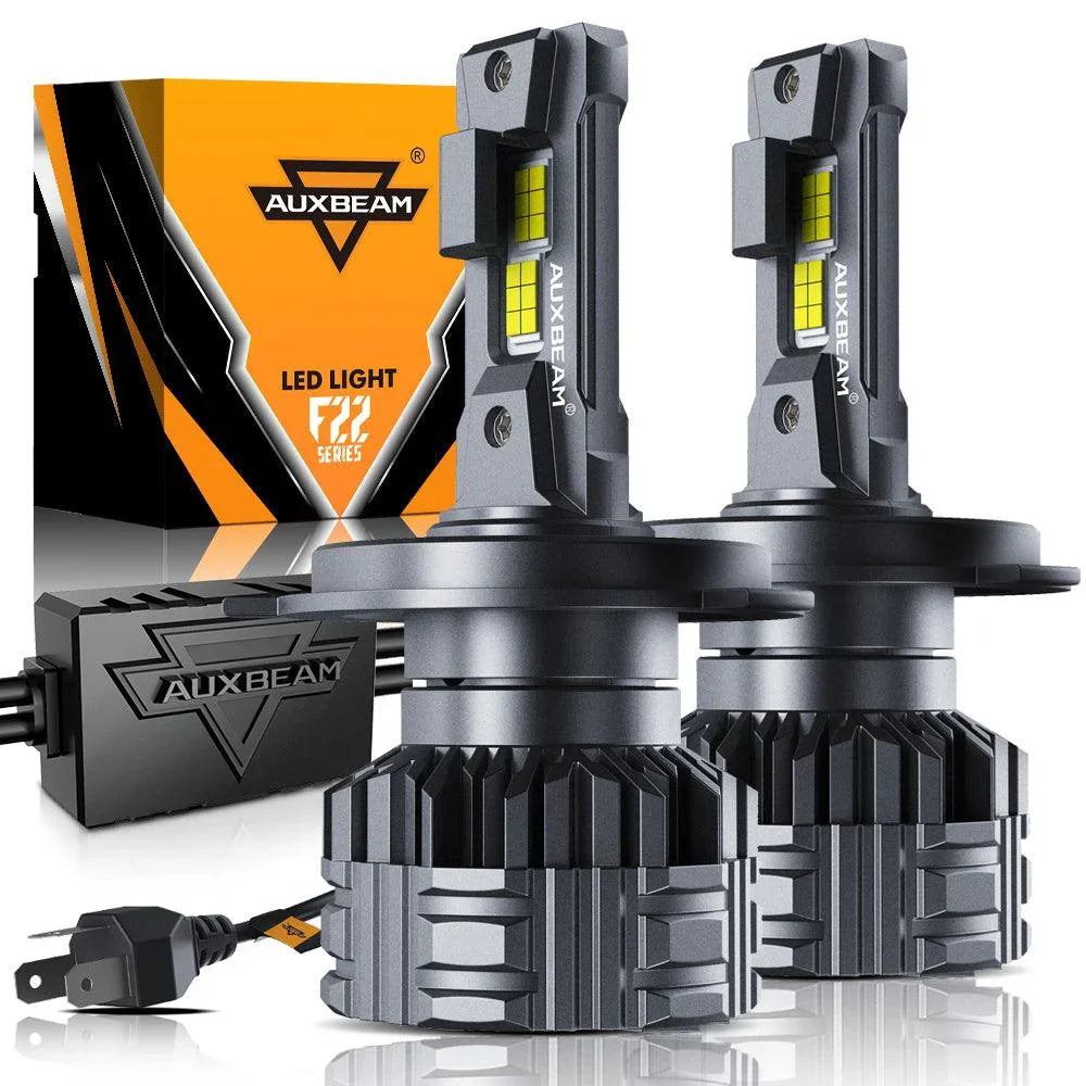 Auxbeam H4 LED Headlight Bulbs 110W F22 Series 2 Bulbs