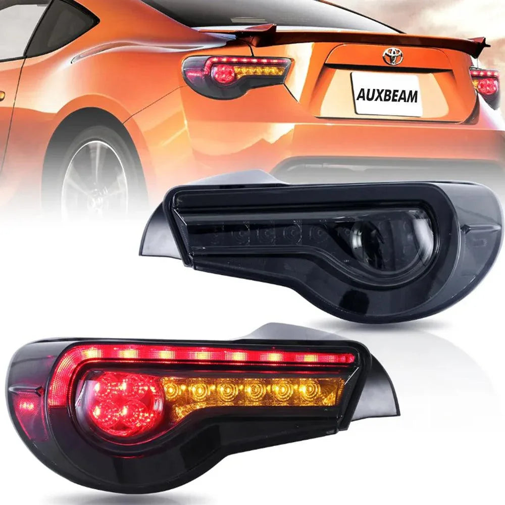 Vland Sequential LED Tail Lights for 2012-2021 Toyota 86, Subaru BRZ, Scion FR-S