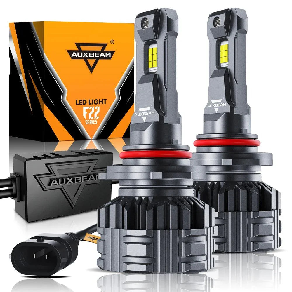 Auxbeam 9005 LED Headlight Bulbs 110W F22 Series 2 Bulbs