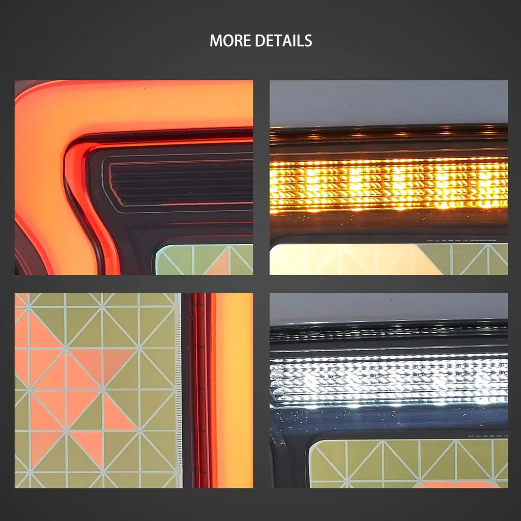 Vland OLED Tail Light Assembly for 2018-2020 Jeep Wrangler JL JLU