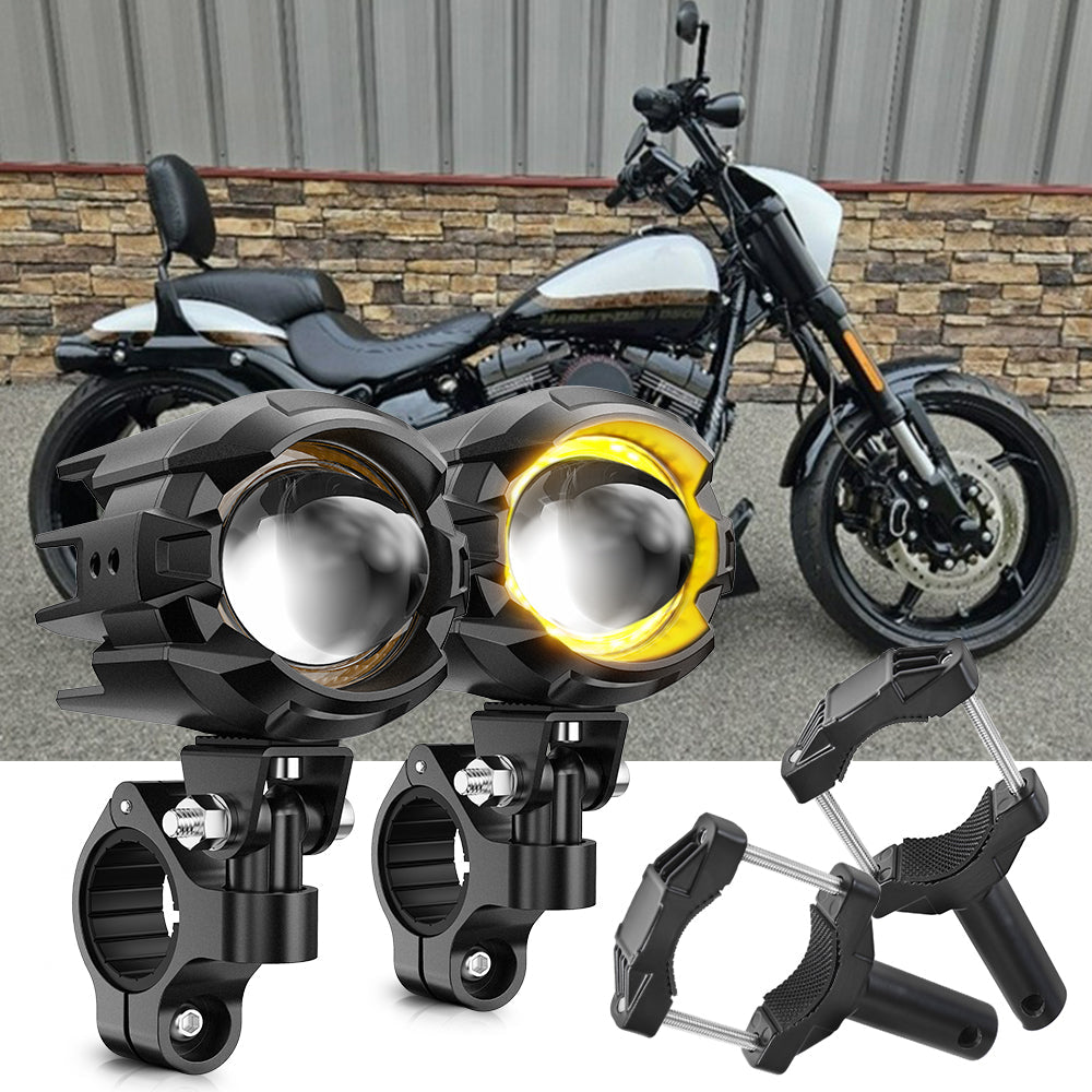 Auxbeam Motorcycle LED Spotlight Light for 2017 Harley-Davidson CVO Pro Street