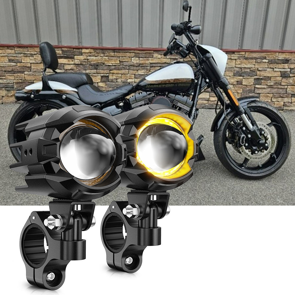 Auxbeam Motorcycle LED Spotlight Light for 2017 Harley-Davidson CVO Pro Street