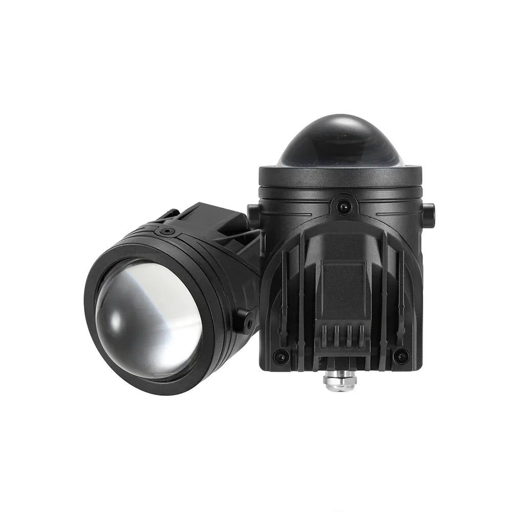 Auxbeam 2 Inch 70W Bi-LED Projector Lens Fog Light 6000K HD Lens for Toyota
