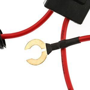 Auxbeam 2 Leads H4 LED Headlight Brightness Intensifier Wiring Harness