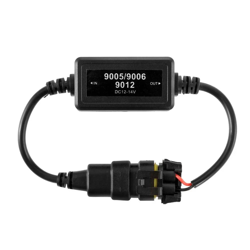 Auxbeam 9012/HIR2 C10-Model Enhanced LED Headlight Bulbs Decoder Anti-flicker