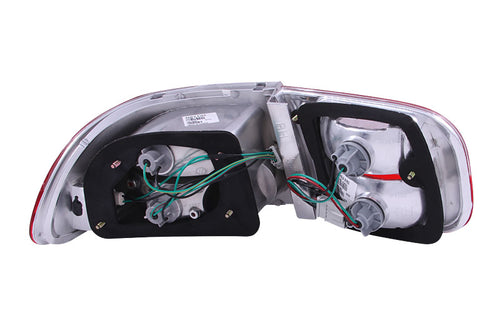 1992-1995 Honda Civic Tail Light Assembly Chrome ANZO 221220