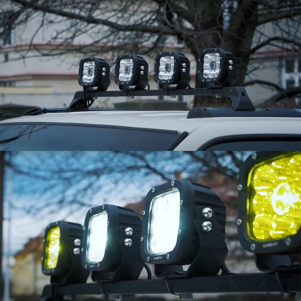 5 Inch 110W White/Amber Spot Light LED Driving Lights for Toyota Tacoma