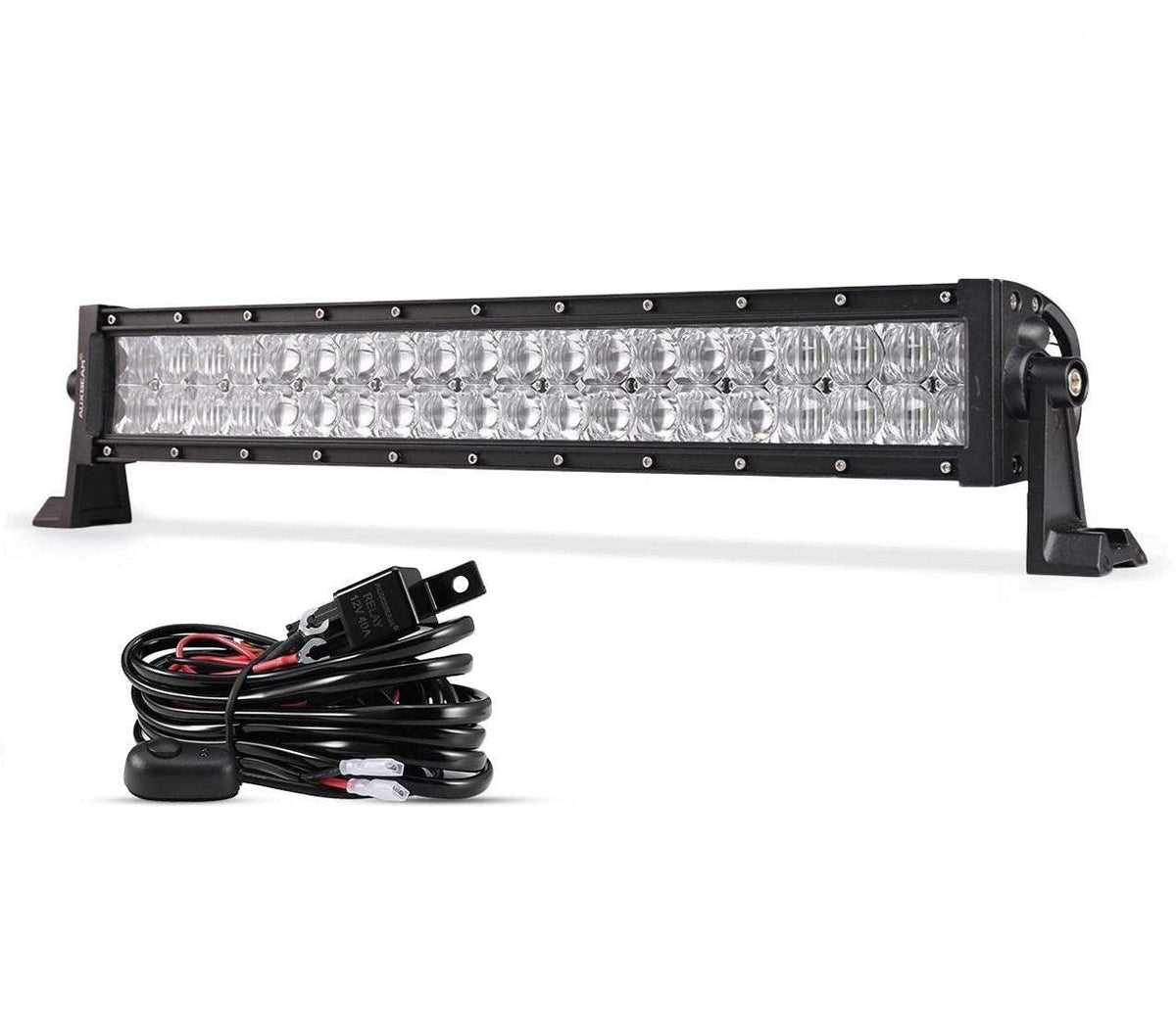 Auxbeam 22 Inch-52 Inch 5D Series Straight/Curved Combo Beam Double Row LED