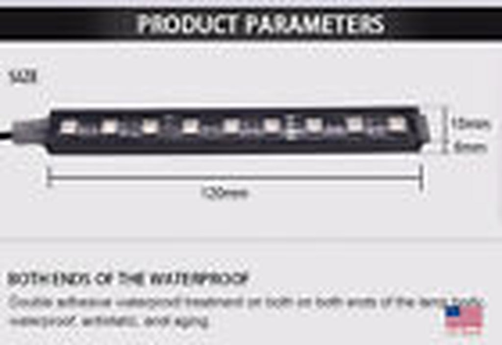 RGB LED CAR Interior Accessories Floor Decorative Atmosphere Strip Lamp Lights