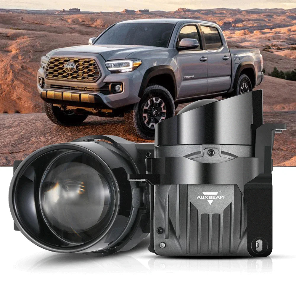 Auxbeam 3 Inch 100W 6000K HD Lens Bi-LED Projector Lens Fog Light for 2012-2022