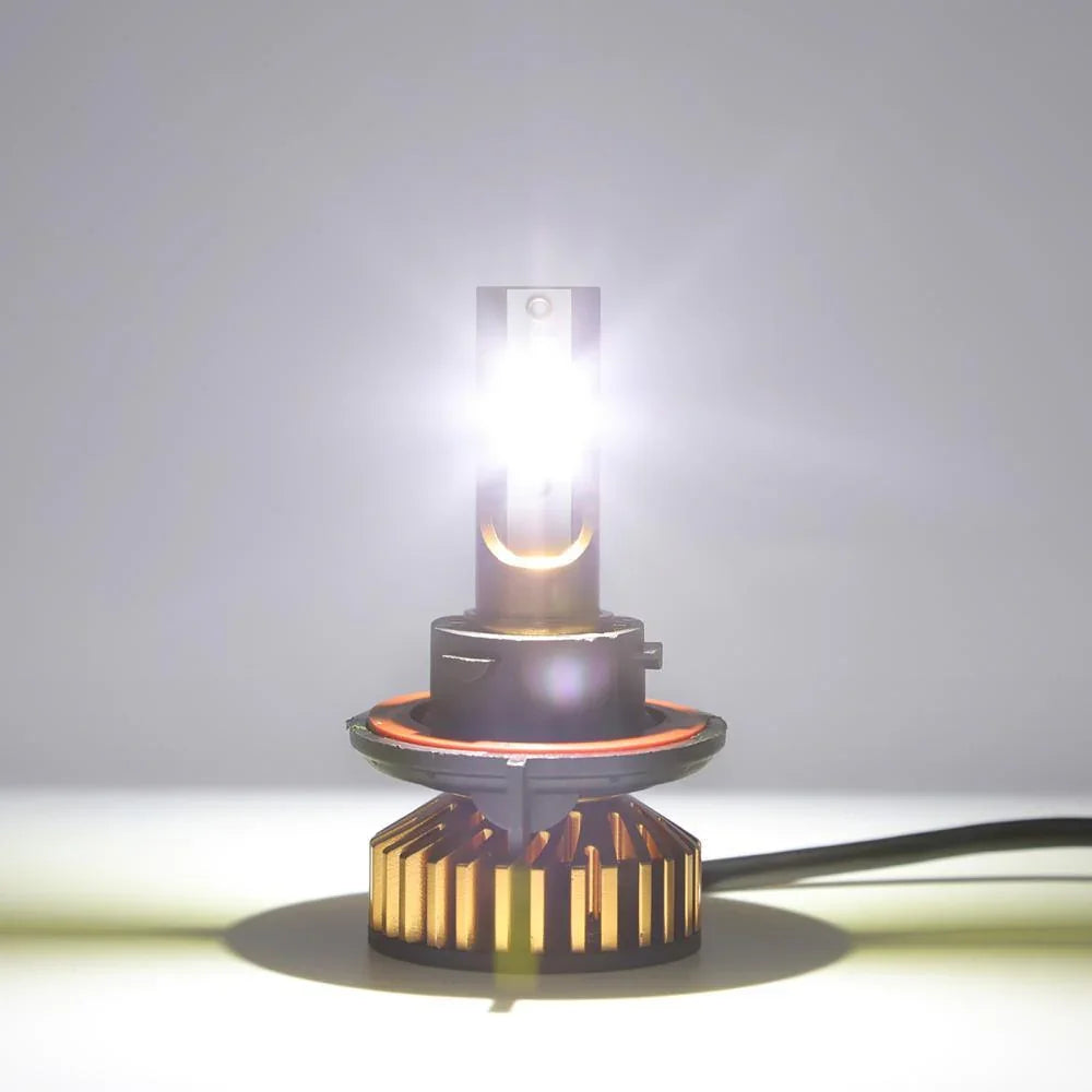 Auxbeam H13 LED Headlight Bulbs 52W F2 Series Mini Size 2 Bulbs