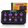 RGB Series 8 Gang (RB80 XL) Switch Panel without APP, Toggle/ Momentary/ Pulsed Mode Supported (Two-Sided Outlet)