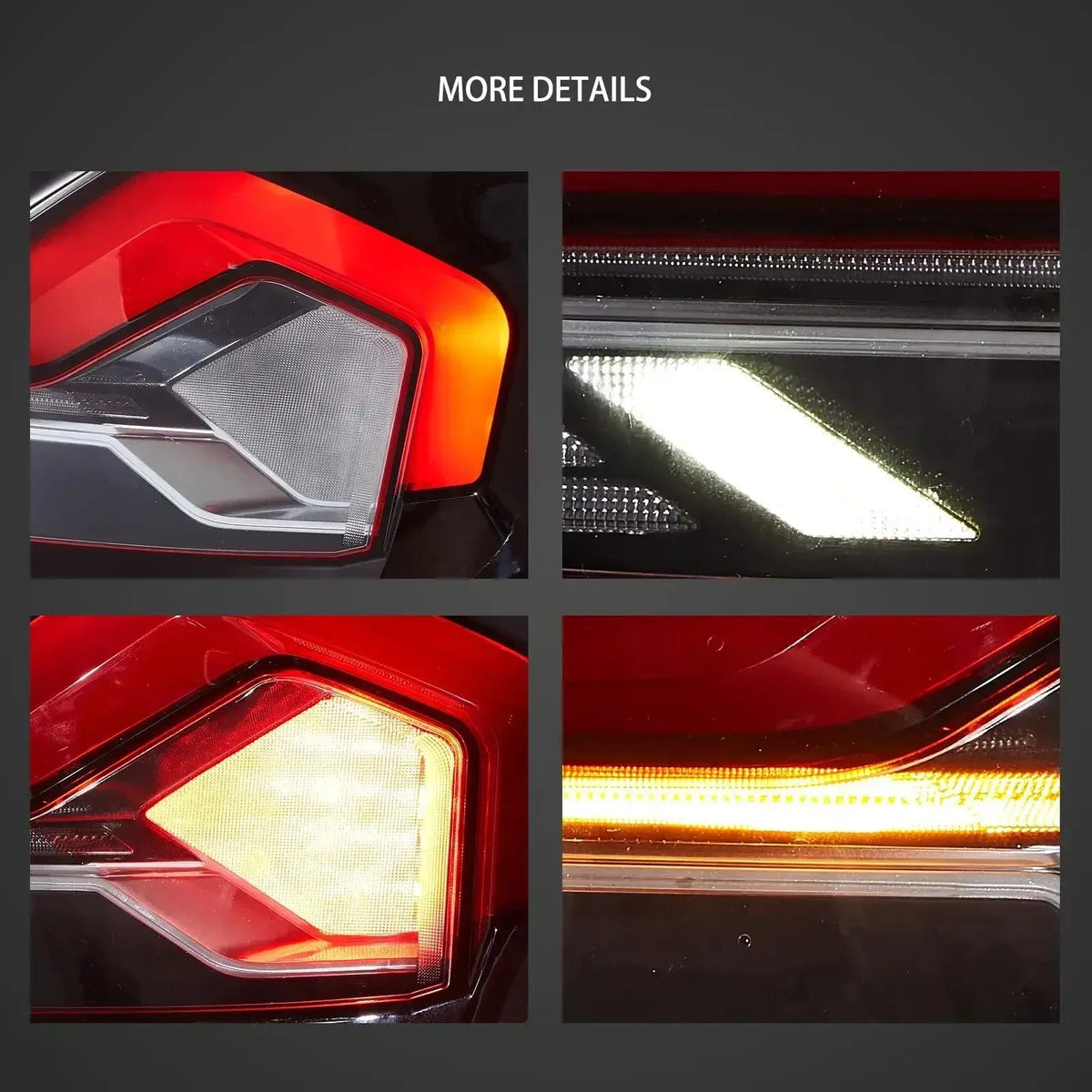 Vland LED Tail Lights Assemly for 2014-2021 BMW 2