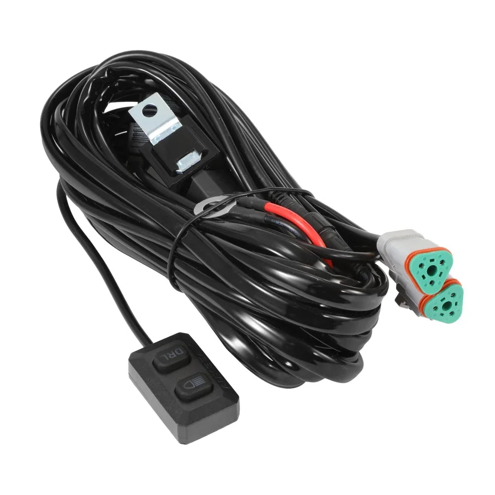 Auxbeam 2.5M 16AWG Wiring Harness Customized for AUXBEAM Pod Lights