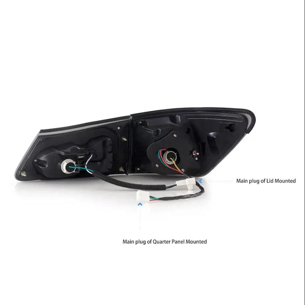 Vland LED Tail Lights Assembly Version for 2006-2013 Lexus IS 2nd Gen (XE20)