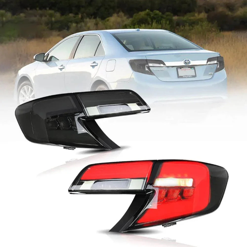 Vland LED Tail Lights Assembly for 2012-2014 Toyota Camry XV50 Regular Models