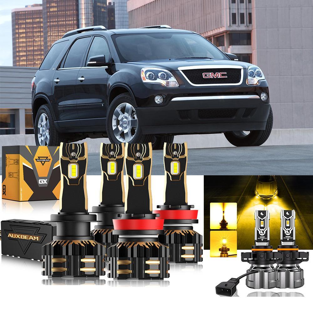Auxbeam LED Headlight Bulbs Bundle for 2007-2012 GMC Acadia D1S