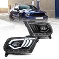 Vland DOT Approved LED Headlight for 2010-2014 Ford Mustang 5th Gen Facelifted