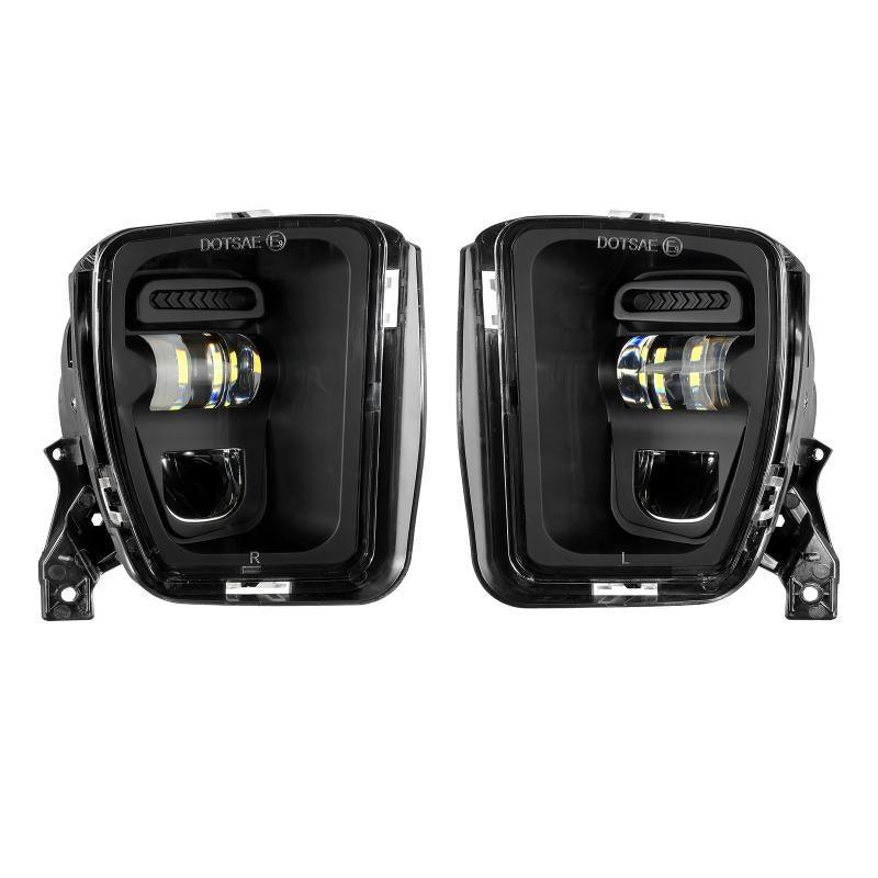 Auxbeam 36W LED Fog Lights for Dodge Ram 1500 2013-2018