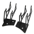 Auxbeam Dual A-Pillar Pods Light Windshield Mount for Jeep Wrangler 2007-2015