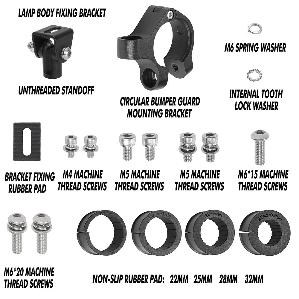 Auxbeam Motorcycle Universal Spotlight Bracket
