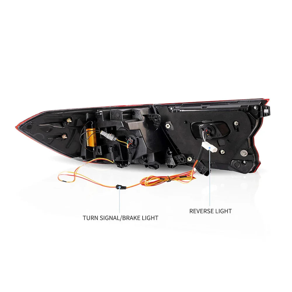 Vland LED Tail Light Assembly for 2018-2022 Honda Accord 10th Gen