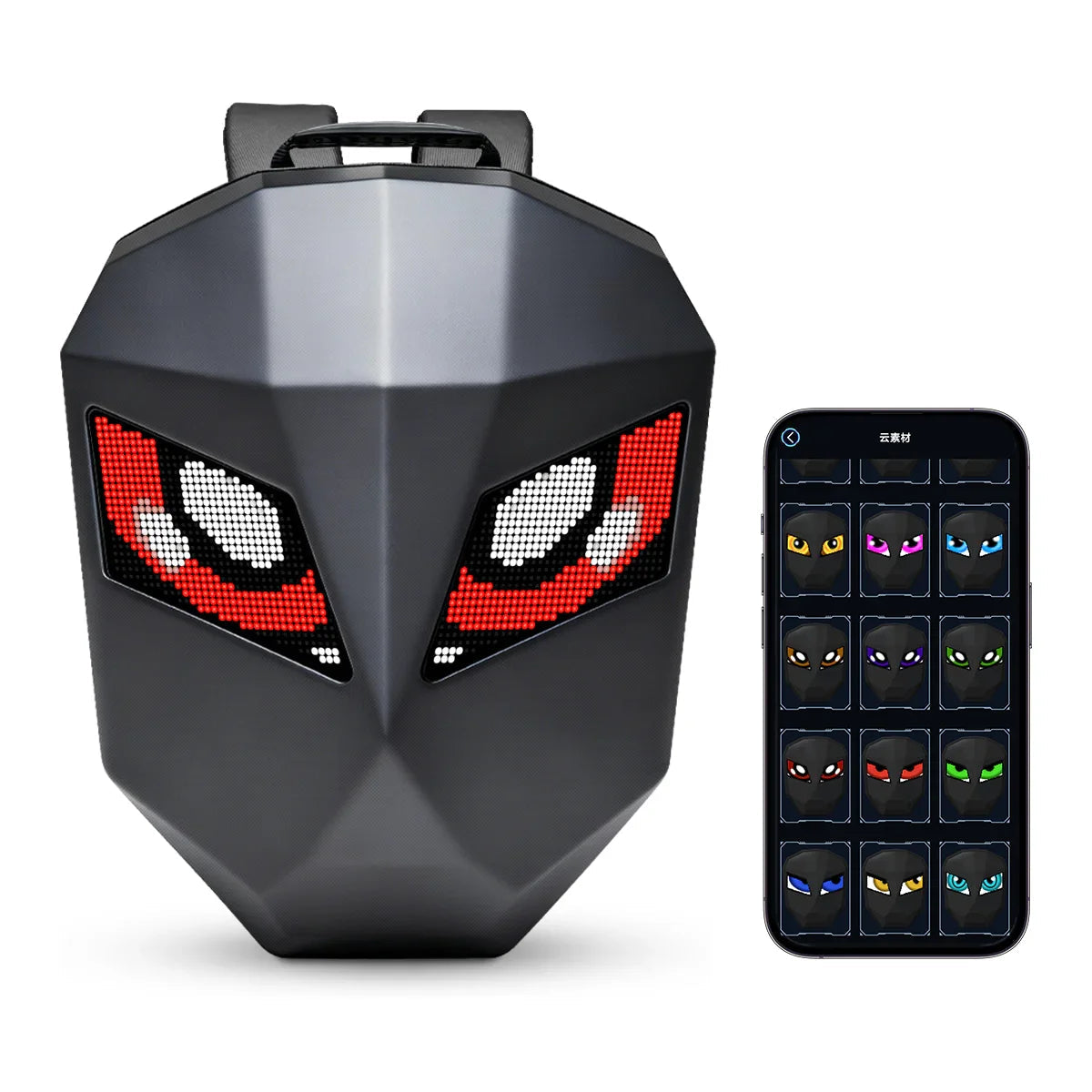 Auxbeam Smart LED Motorcycle Backpack – DIY Display