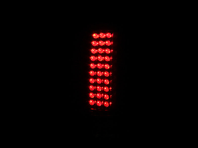 2007-2013 Chevrolet Silverado 1500 & More Tail Light Assembly Black ANZO 311081
