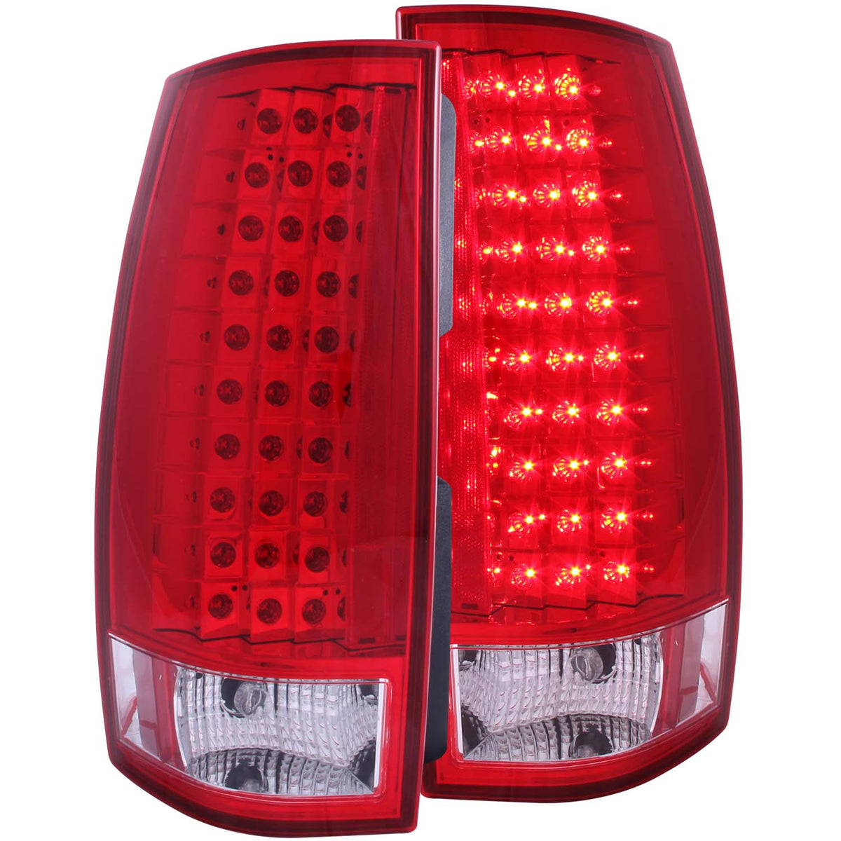 2014 Chevrolet Suburban & More Tail Light Assembly Chrome ANZO 311140