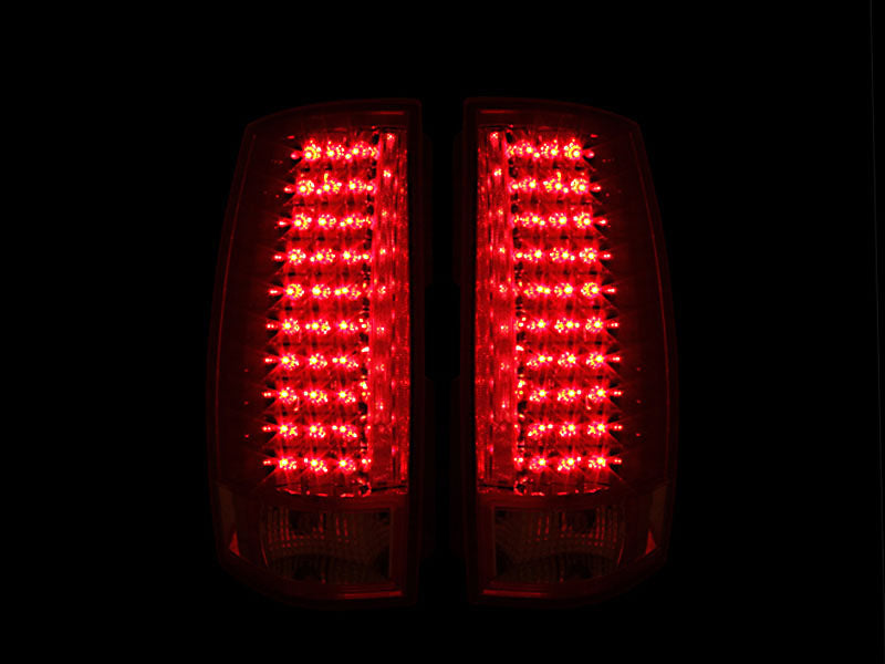 2014 Chevrolet Suburban & More Tail Light Assembly Chrome ANZO 311140