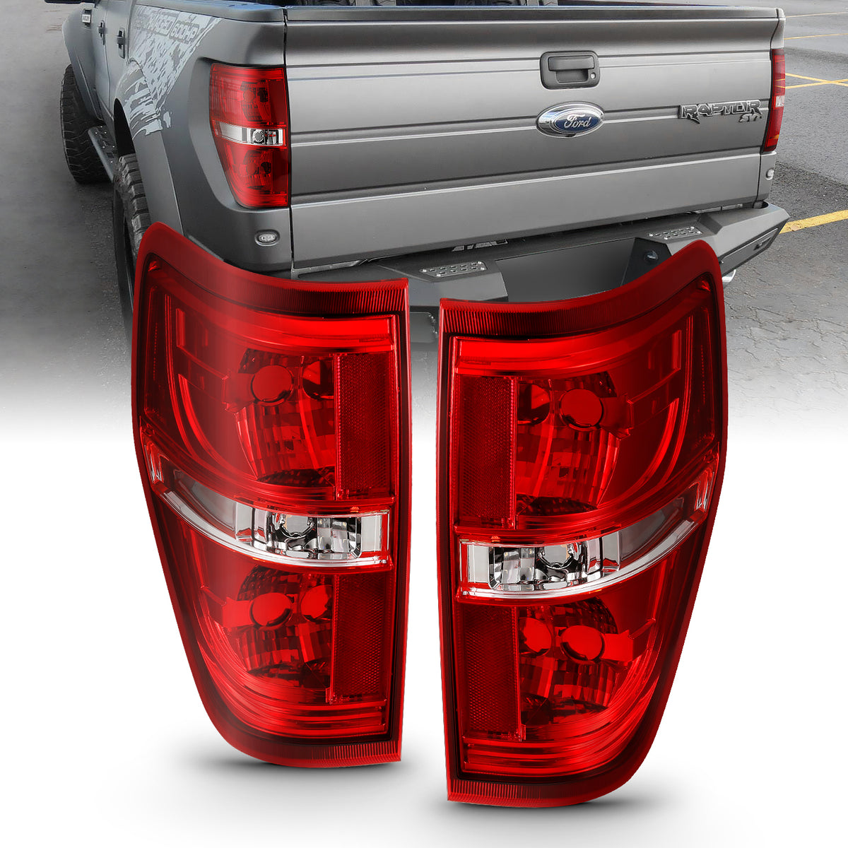2009-2014 Ford F-150 Taillights ANZO 311299