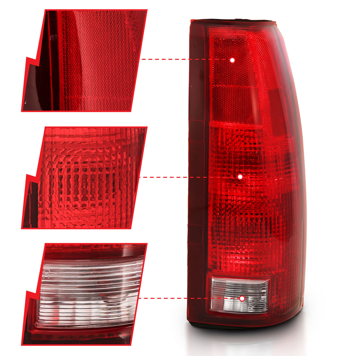 1999-2000 Cadillac Escalade / 1992-1994 Chevrolet Blazer / 1988-1999 Chevrolet C1500 Tail Light Assembly