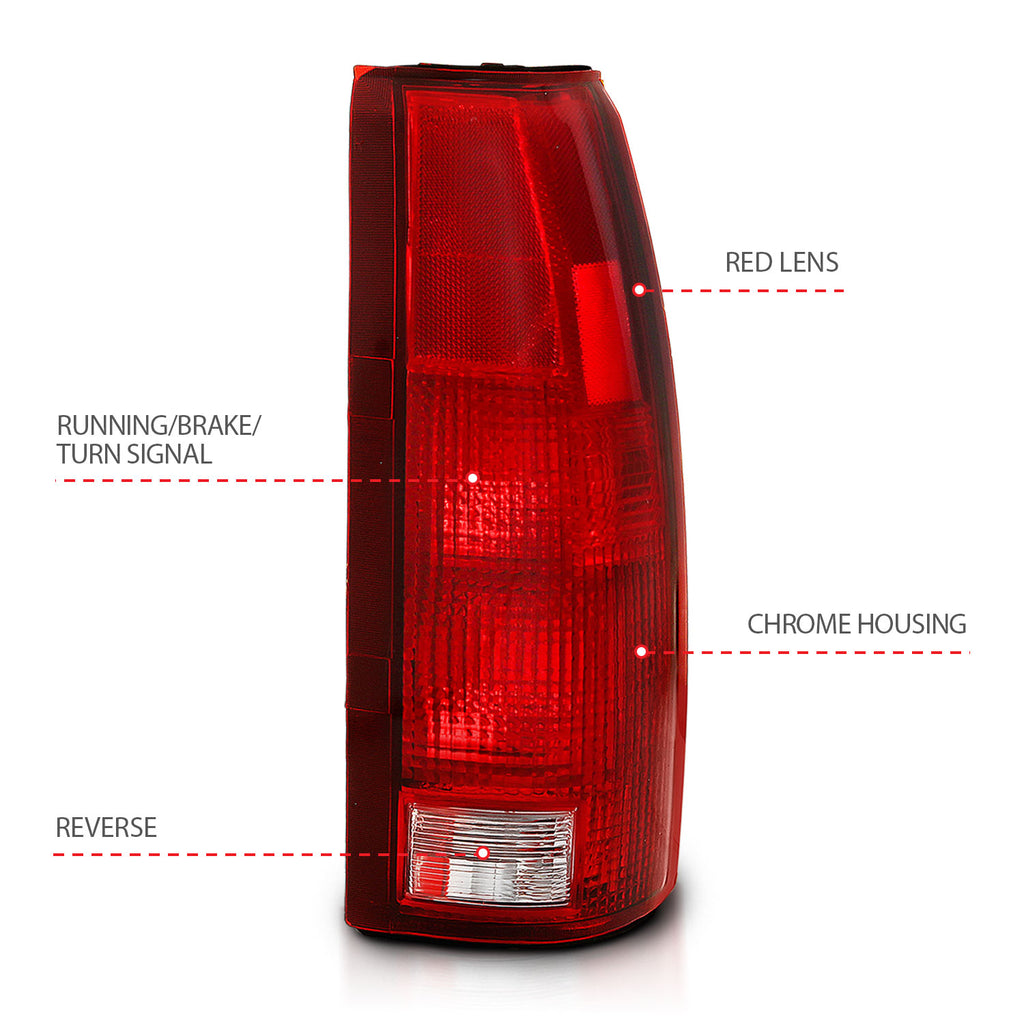 1999-2000 Cadillac Escalade / 1992-1994 Chevrolet Blazer / 1988-1999 Chevrolet C1500 Tail Light Assembly