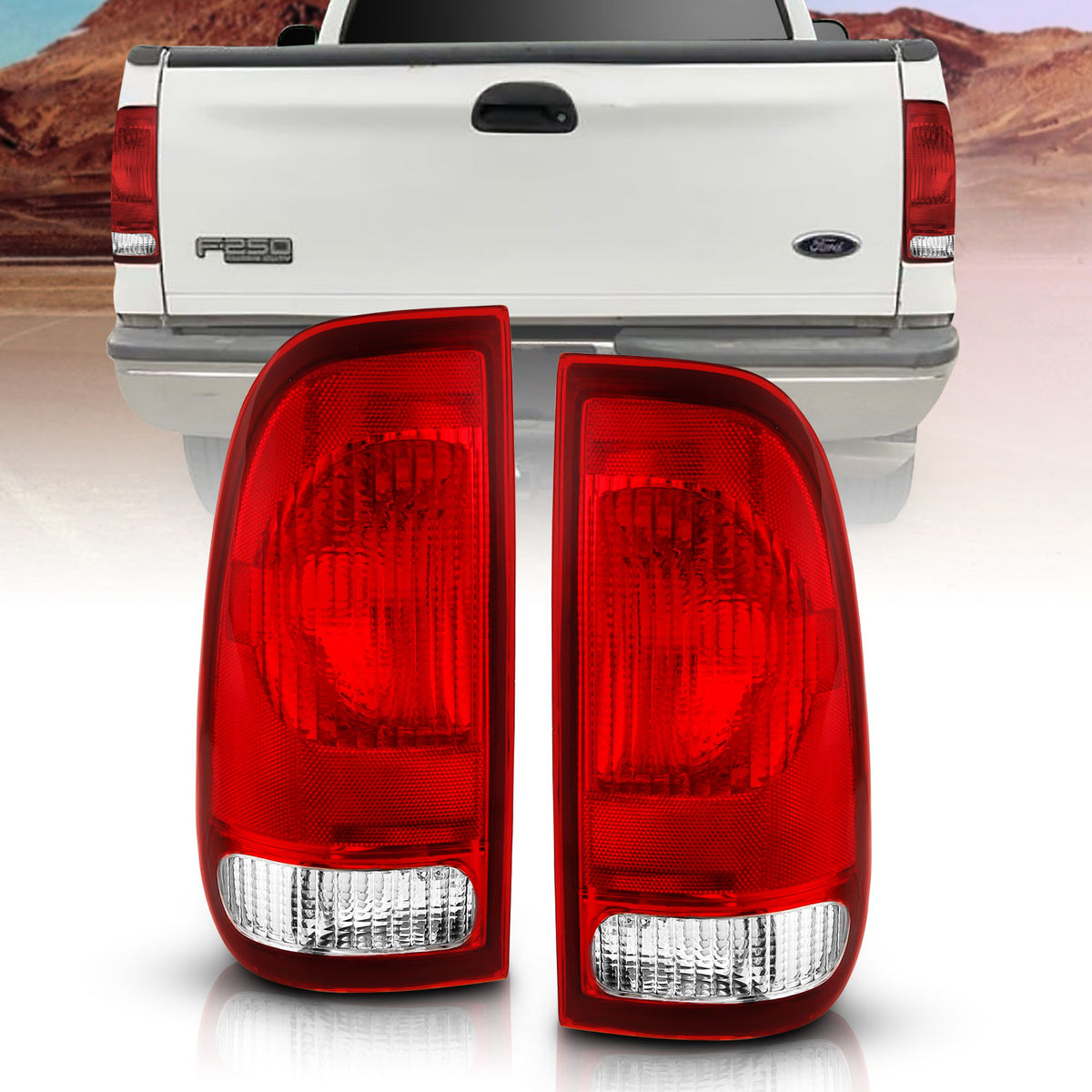 1997-2003 Ford F-150 / 1999-2007 Ford F-250 / 1999-2007 Ford F-350 Tail Light Assembly