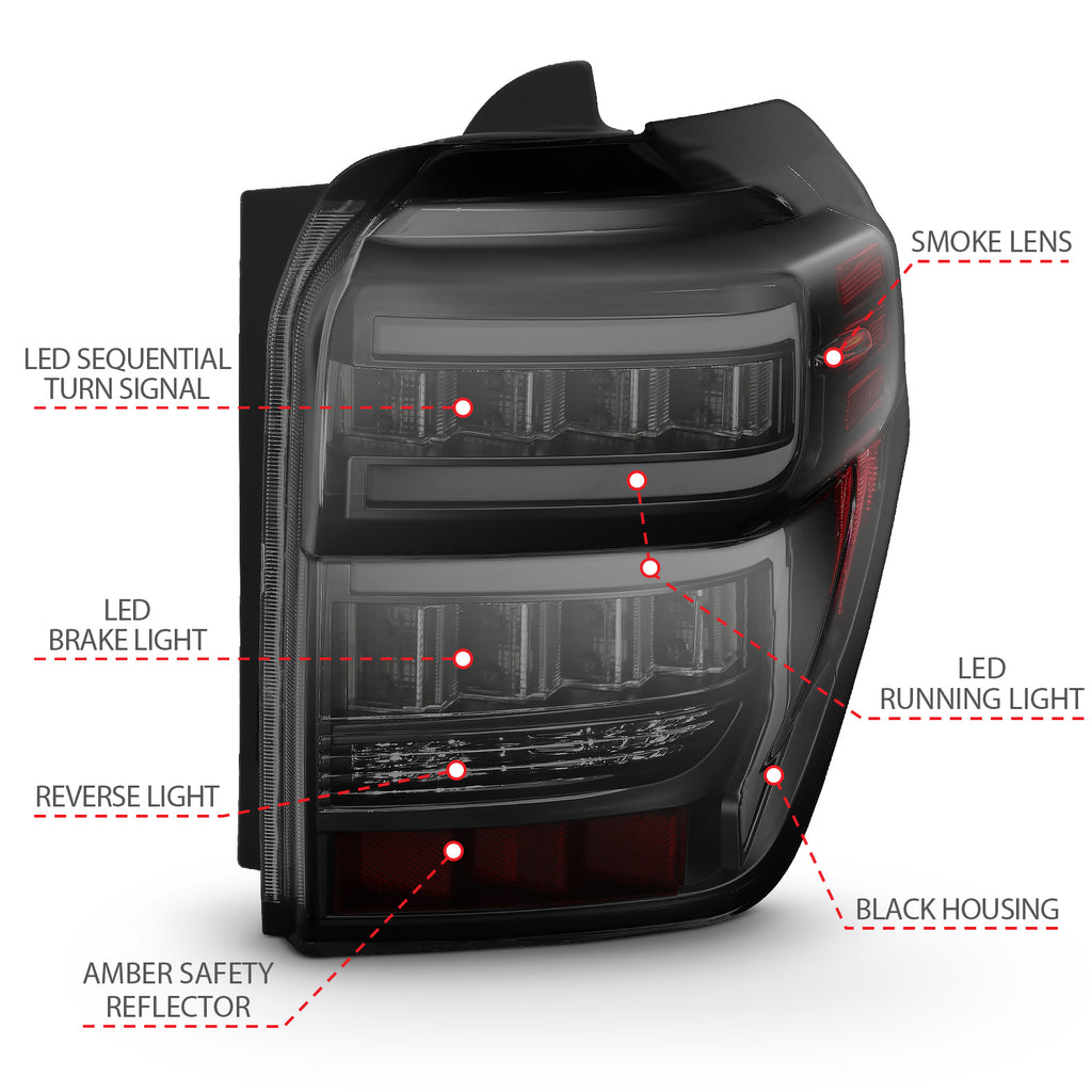 2014-2023 Toyota 4Runner Tail Light Assembly