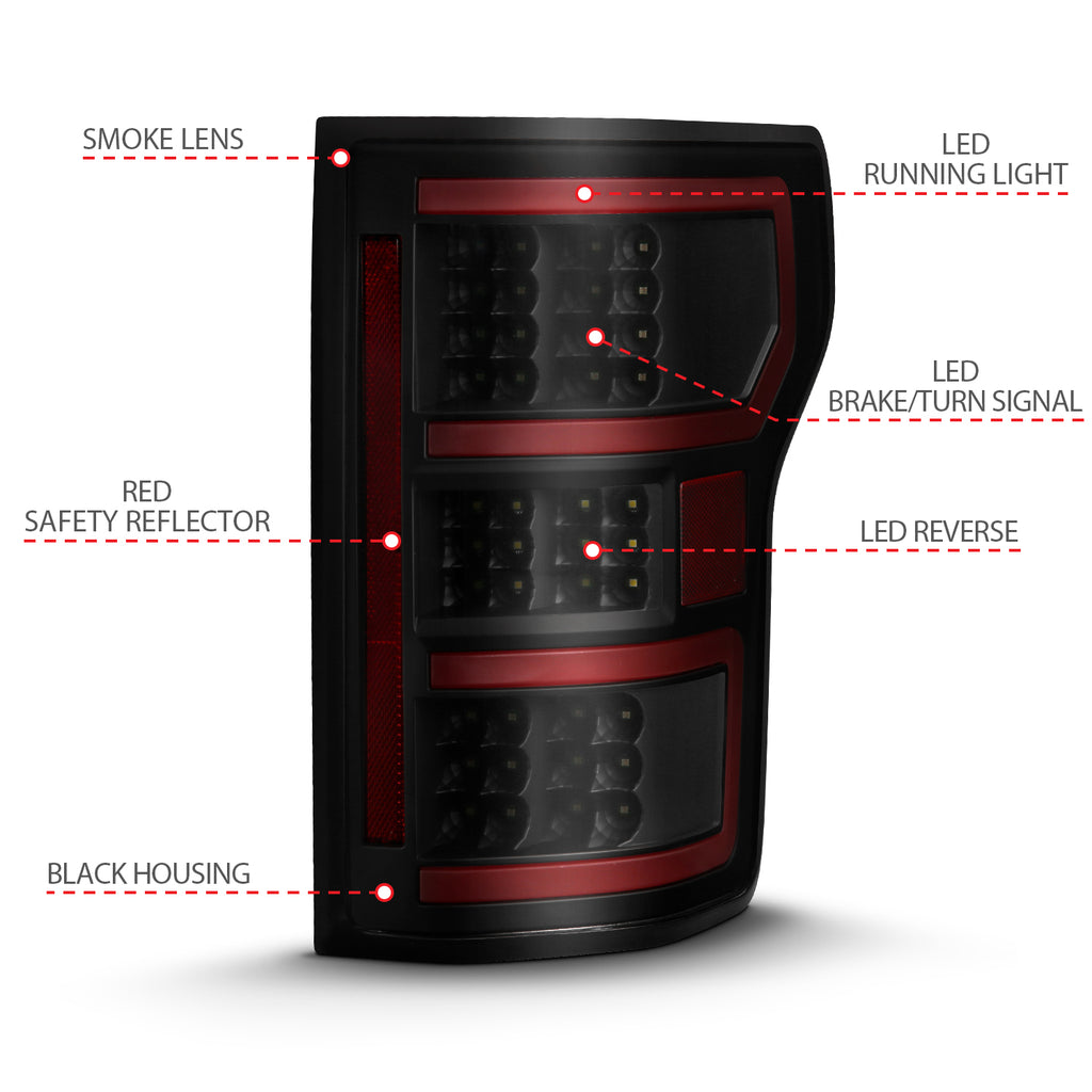 2018-2020 Ford F-150 LED Tail Lights