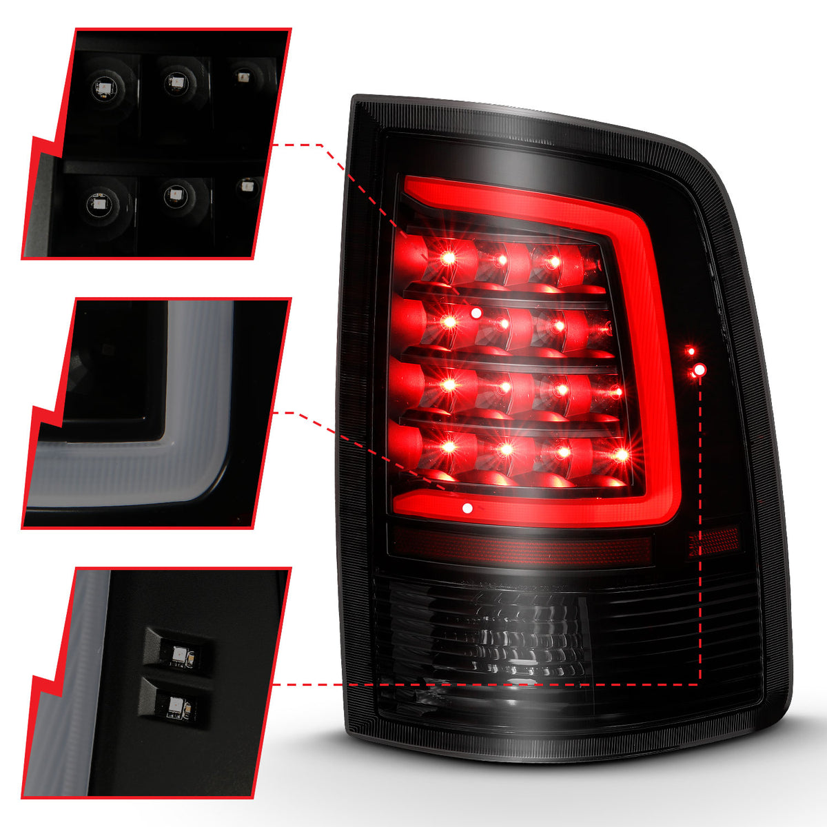 2009-2010 Dodge Ram / 2010 Dodge Ram Tail Light Assembly