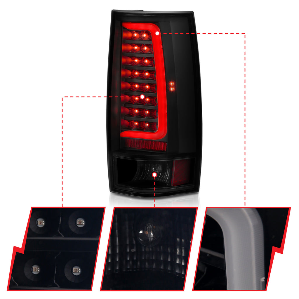 2014 Chevrolet Suburban / 2007-2014 Chevrolet Suburban / 2007-2013 Chevrolet Suburban Tail Light Assembly