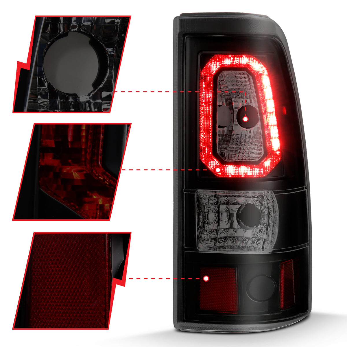 1999-2002 Chevrolet Silverado / 2001-2002 Chevrolet Silverado Tail Light Assembly