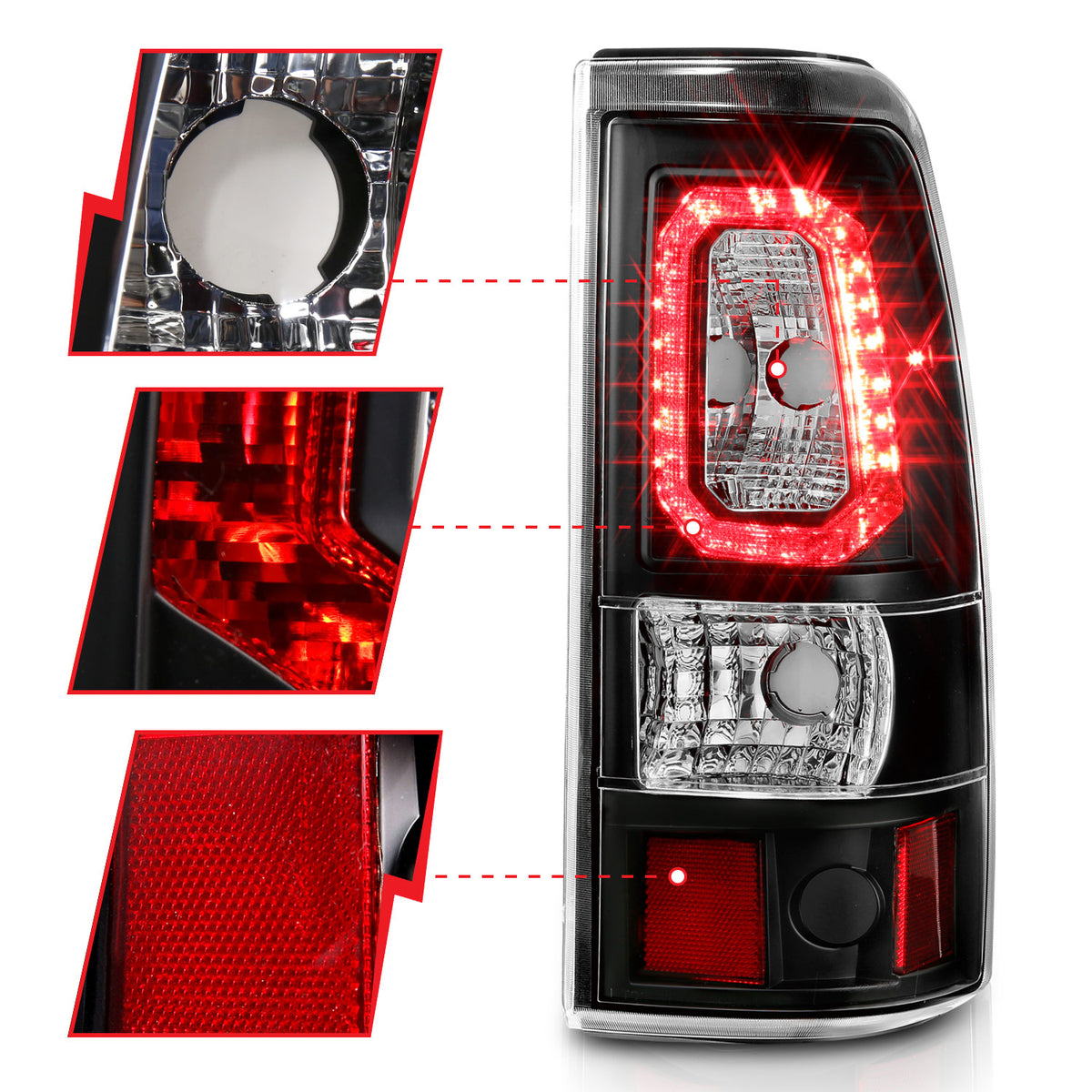 2003-2006 Chevrolet Silverado / 2007 Chevrolet Silverado Tail Light Assembly